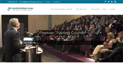 Desktop Screenshot of premiertrainingcourses.co.uk